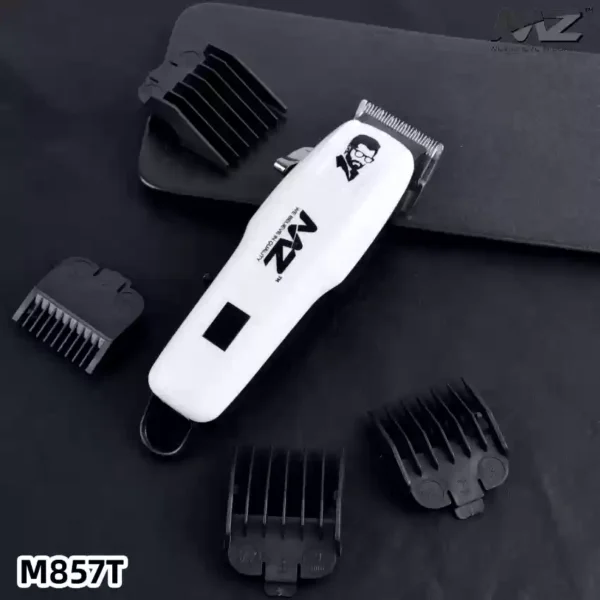 Prem mobile MZ MZM857T (PROFESSIONAL HAIR TRIMMER) 2000 mAh Battery with LED Battery Display Trimmer - Image 5