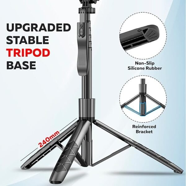Prem mobile L16 Long Selfie Stick with Tripod Stand - Image 5
