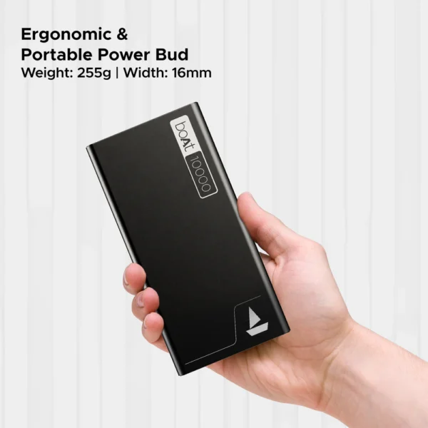 Prem mobile Boat EnergyShroom PB300  with 10000mAh Battery, 22.5w Fast Charging, 12-Layer Smart IC Protection, - Image 5