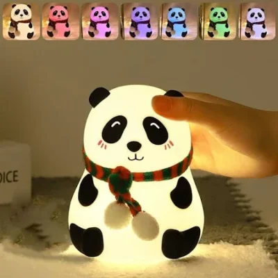 Rechargeable Silicone Panda Night Light