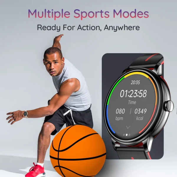 Pebble Magnum 1'43Amoled Smart Watch - Image 5