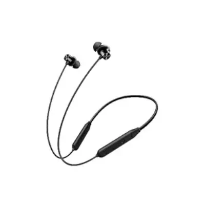 OnePlus Bullets Wireless Z2 ANC Bluetooth in Ear Earphones with Mic, 45dB Hybrid ANC (Booming Black)