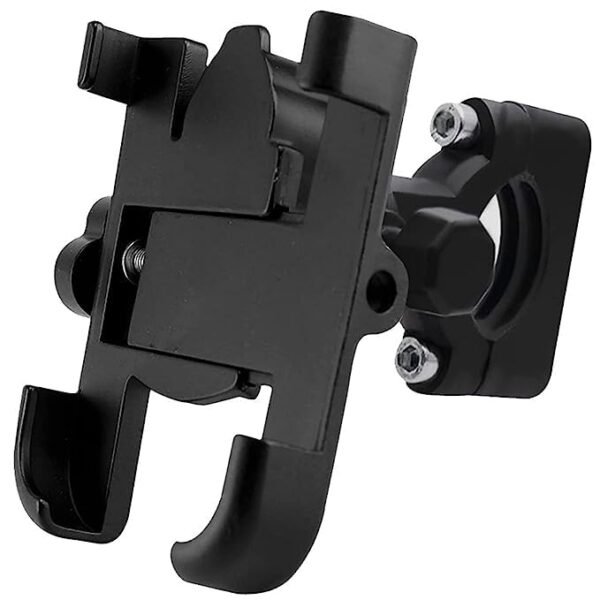Universal Bike C1 Mobile Holder Metal Stand for Bicycle, Motorcycle, Fits All Smartphones Easy Adjustable (Metal Holder