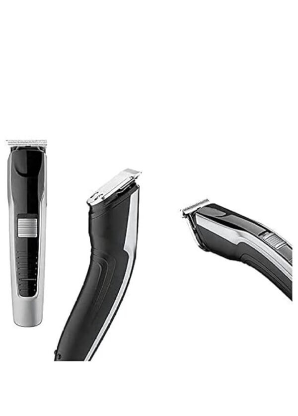 538 H T C TRIMMER Rechargeable Professional Hair Trimmer Trimmer 45 min Runtime 4 Length Settings  (Silver) - Image 3