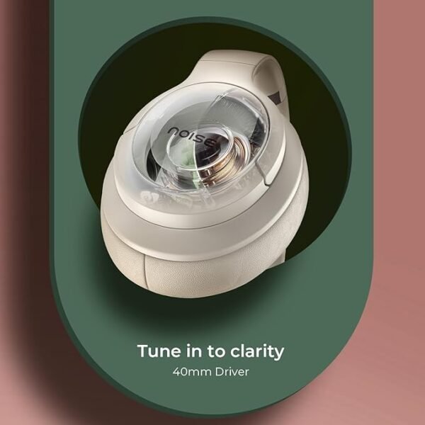 Noise Airwave Max 4 Wireless Over-Ear Headphones with 70H Playtime, ENC, 40mm Driver - Image 4