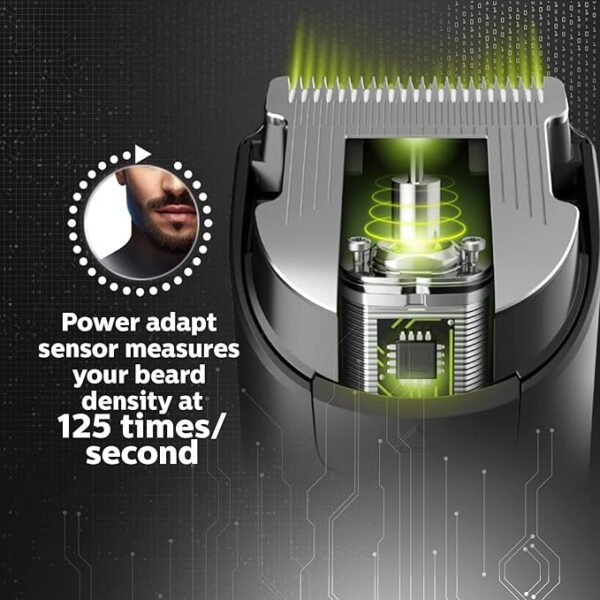 Hair Clipper, Cordless Full Body Trimmer For Men, Electric Shaver for Beard, Hair, Mustache, Face, with 4 Size Combs - Image 3