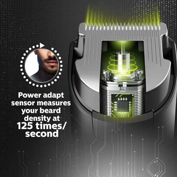 HTC  AT-509 Cordless | Mens Rechargeable Trimmer | 8 Length Settings | Beard And Hair Trimmer for Men - Image 3