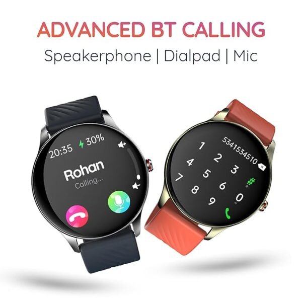 Pebble ASCENT 1.43"( 3.63 cm) Amoled Bezel-less Display, 700 Nits Brightness, Always on Display, BT Calling, - Image 4