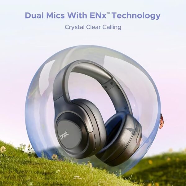 boAt Nirvana Eutopia Bluetooth Over Ear Headphones with Head Tracking Function - Image 3