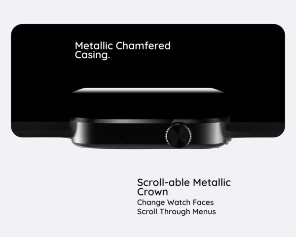 Pebble Cosmos Prime 1.91" (4.85 cm) Display and a resolution of 240 x 286 pixels with Wireless charging - Image 2