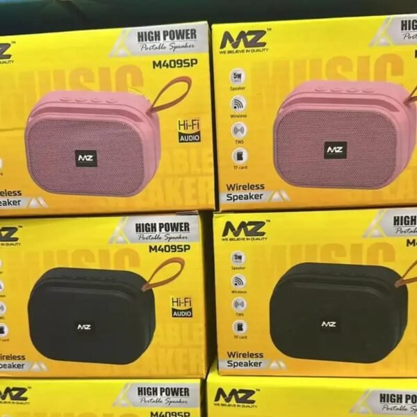 MZ M409SP (PORTABLE BLUETOOTH SPEAKER) Dynamic Thunder Sound with High Bass,1200mAh 5 W Bluetooth Speaker - Image 3