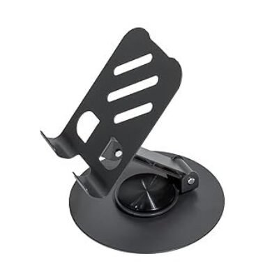 Prem Moblie 360 Degree Rotatable Multifunctional Metal Table Adjustable Stand for Phone,Tablets etc (Pack of 1)