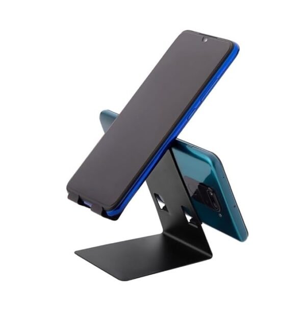 Prem Mobile Super 24  2-in-1 Aluminium Mobile Stand | Dual Slot Adjustable Mobile Holder - Image 4