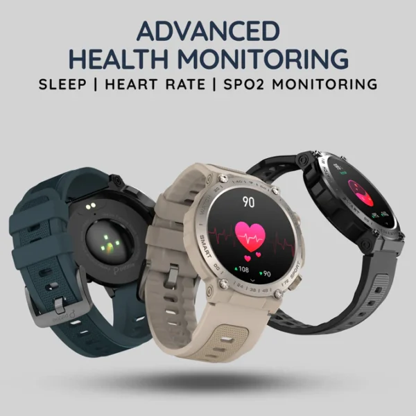 Pebble Explore 1.39" IPS Infinite Display, BT Calling, Health Suite, Voice Assitant, - Image 3