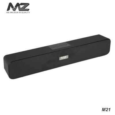 M21 Bluetooth Soundbar | 10W Dynamic Stereo Speaker | 2400mAh Battery | USB-C Fast Charging | AUX & USB Playback