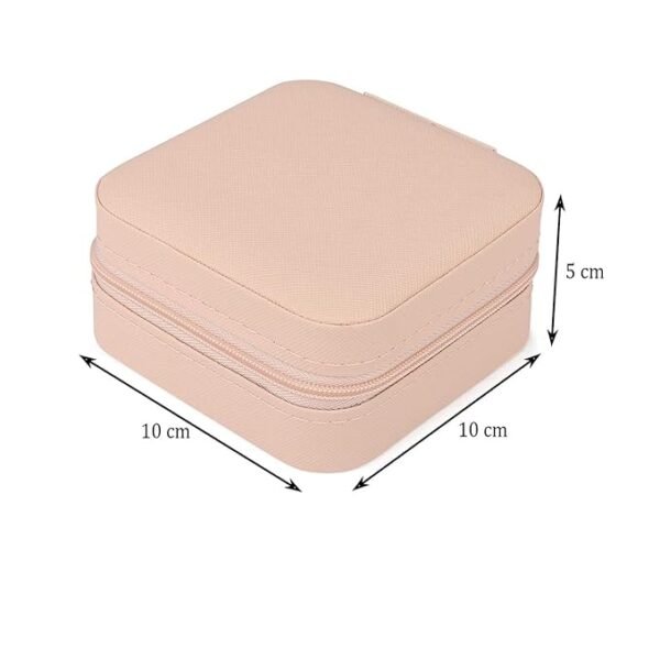 Prem mobile Jewellery Organisers Box PU Leather Storage Case for Rings, Earrings, Necklace Jewellery Box Organisers - Image 2