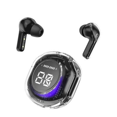  Ultrapods Pro TWS Earbud, Bluetooth Earbuds with Display, Transparent Design