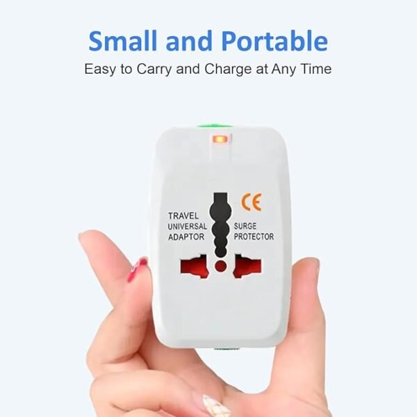 Prem Mobile Universal Travel Adapter Plug - International Multipurpose All-in-One Solution for US, AUS, UK, EU, Europe - Image 2