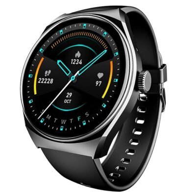 boAt Lunar Seek w/ 1.39″ (3.5 cm) HD Display, Advanced Bluetooth Calling, Functional Crown