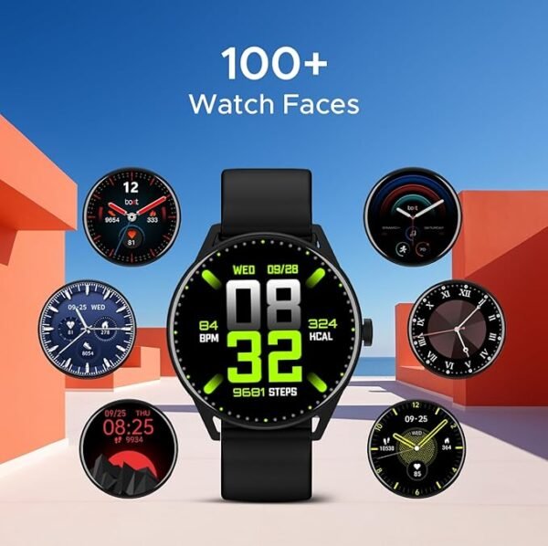 boAt Lunar Link Smart Watch w/ 1.4" (3.5 cm) HD Display, Advanced BT Calling Multiple Sports Mode - Image 2