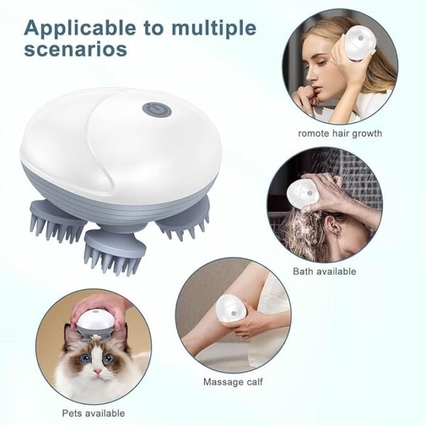 Prem Mobile for Men Women Electric Scalp Massager, Hair Kneading Massager, - Image 3