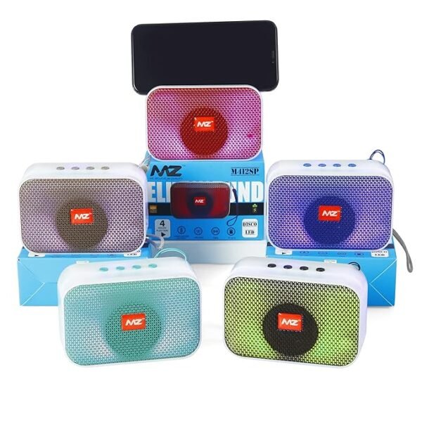 M412SP (Portable Bluetooth Speaker) Dynamic Thunder Sound with High Bass 5 W Bluetooth Speaker 1200mAh Battery - Image 4
