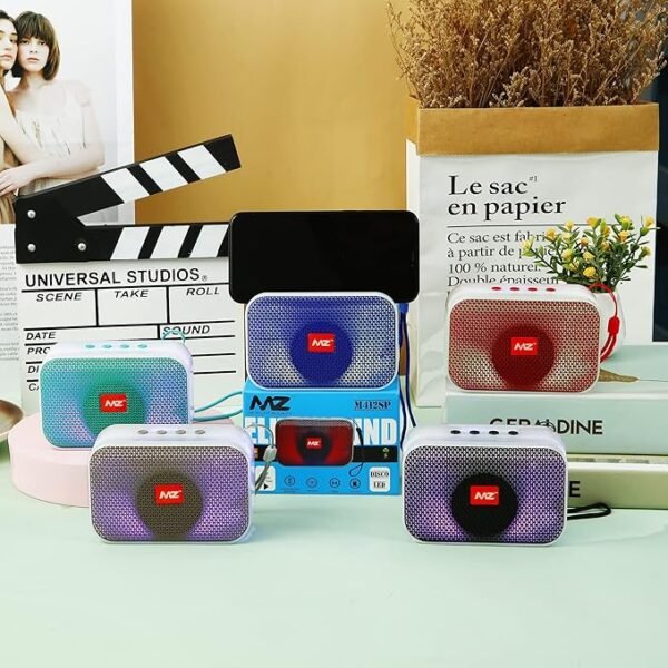 M412SP (Portable Bluetooth Speaker) Dynamic Thunder Sound with High Bass 5 W Bluetooth Speaker 1200mAh Battery - Image 2