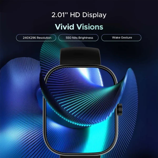 boAt Wave Sigma 3 w/Turn-by-Turn Navigation, 2.01" (5.1 cm) HD Display, BT Calling, Crest+ OS, QR Tray - Image 5