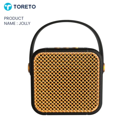 Toreto Jolly+ Bluetooth Speaker with 10W  1 Year warranty Output, 6-Hour Playtime & Multi-Connectivity