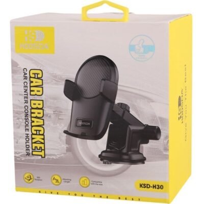 Car Mobile Phone Holder Stand for Dashboard & Windshield, 360° Rotational, Strong Suction Cup, Compatible