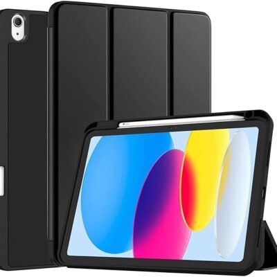 Prem mobile Cover for iPad 11th Generation (A16) / 10th Gen Cover Case with [Right Side Pencil Holder]