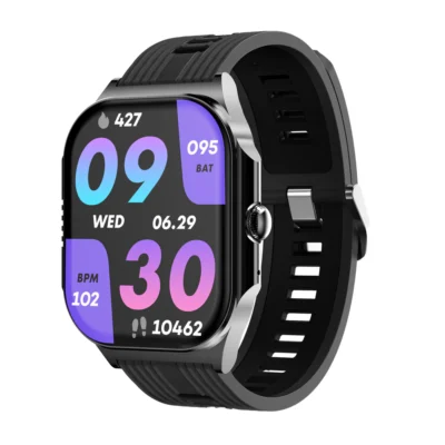 Pebble Alive 1.99″ (5.05 cm) Amoled Display, Quick Notification, Always on Display, BT Calling, Health