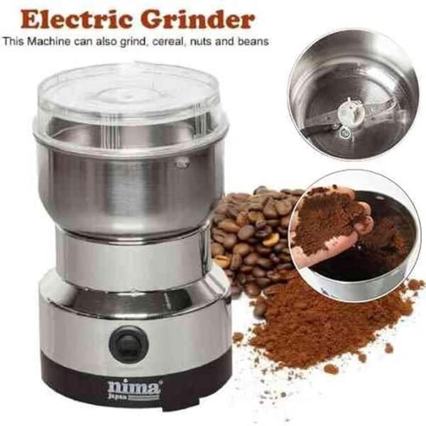 Nima Electric Mixer Grinder – 150W Portable Stainless - Image 2