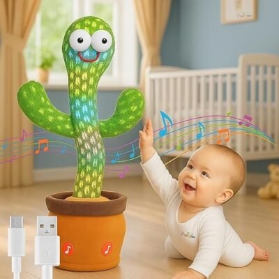 Cactus Toy for Kids – Musical Dancing, Speaking Cactus Toy