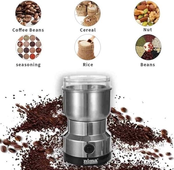 Nima Electric Mixer Grinder – 150W Portable Stainless - Image 3