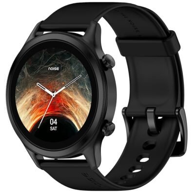 Noise Evolve 3 1.43″ AMOLED Always on Display, BT Calling, Round Dial, Metallic Design Smart Watch