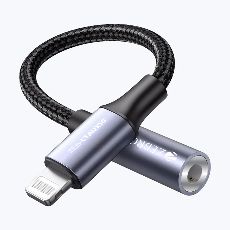 Zeb LTAUX10 lightning to aux 3.5 mm